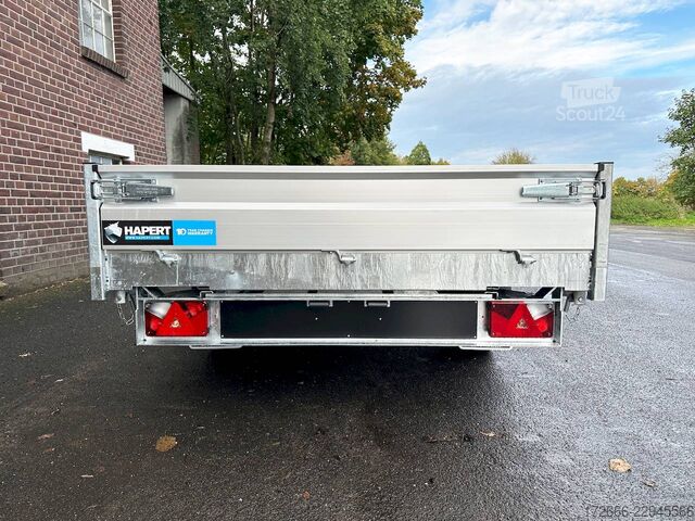 Trijų krypčių savivartis Hapert HAPERT COBALT HM-2 | KOMPOSIT 335X180X30CM 3000KG DREISEITENKIPPER | NFW