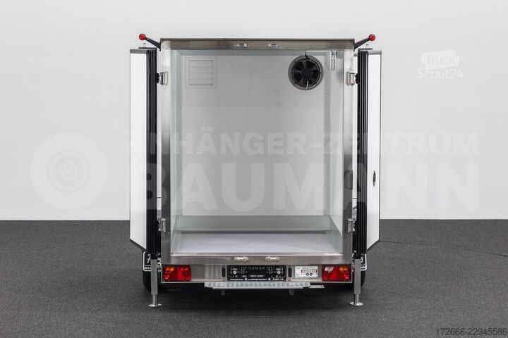 šaldytuvas priekaba Andere BAUMANN ER 2.5 FREEZE | GRAU | 2X RÄUME 250X150X180CM 1500KG TIEFKÜHLANHÄNGER