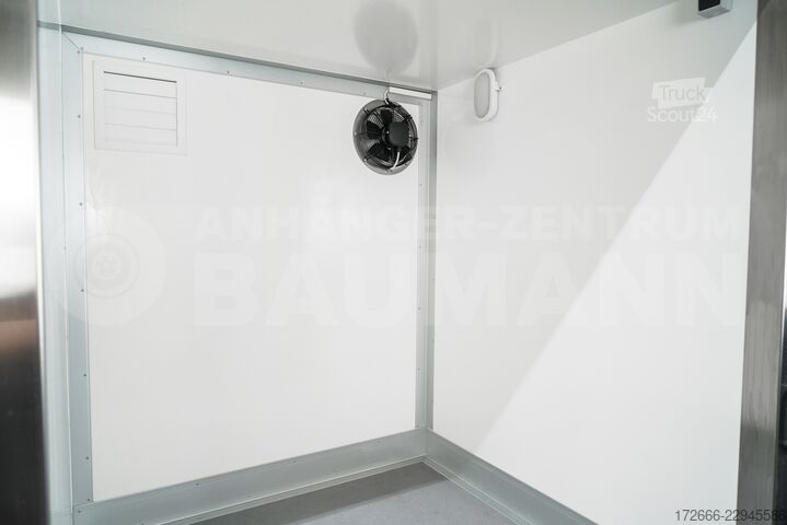 šaldytuvas priekaba Andere BAUMANN ER 2.5 FREEZE | GRAU | 2X RÄUME 250X150X180CM 1500KG TIEFKÜHLANHÄNGER