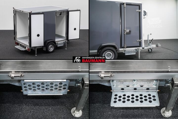 šaldytuvas priekaba Andere BAUMANN ER 2.5 FREEZE | GRAU | 2X RÄUME 250X150X180CM 1500KG TIEFKÜHLANHÄNGER