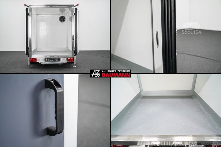šaldytuvas priekaba Andere BAUMANN ER 2.5 FREEZE | GRAU | 2X RÄUME 250X150X180CM 1500KG TIEFKÜHLANHÄNGER
