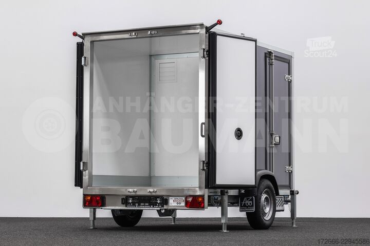 šaldytuvas priekaba Andere BAUMANN ER 2.5 FREEZE | GRAU | 2X RÄUME 250X150X180CM 1500KG TIEFKÜHLANHÄNGER