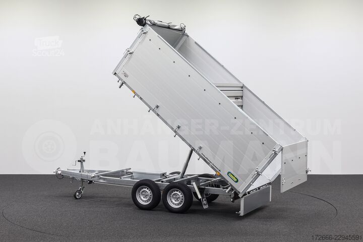 Trijų krypčių savivartis Unsinn UDK-B 3617-35-14 366X175X120CM 3500KG BRENNHOLZANHÄNGER