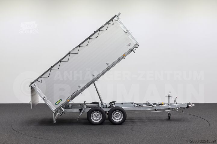 Trijų krypčių savivartis Unsinn UDK-B 3617-35-14 366X175X120CM 3500KG BRENNHOLZANHÄNGER