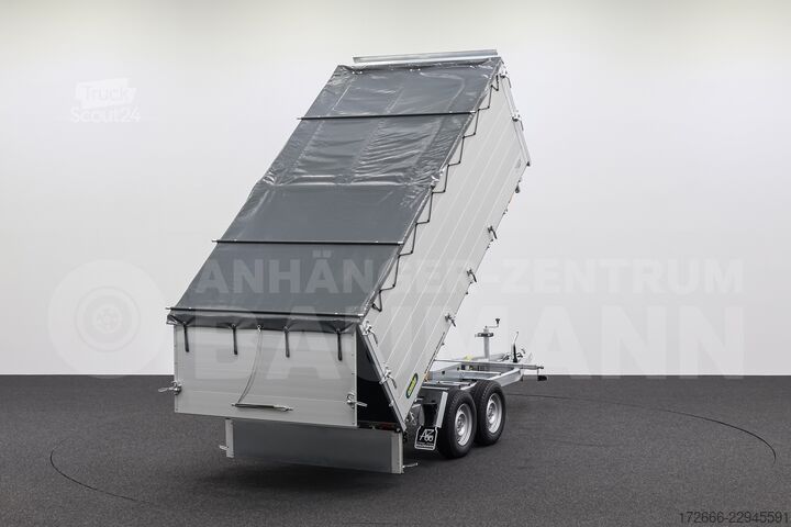 Trijų krypčių savivartis Unsinn UDK-B 3617-35-14 366X175X120CM 3500KG BRENNHOLZANHÄNGER