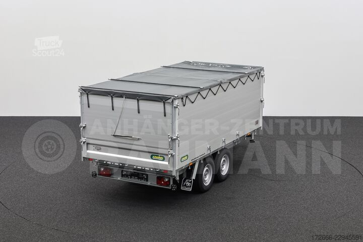 Trijų krypčių savivartis Unsinn UDK-B 3617-35-14 366X175X120CM 3500KG BRENNHOLZANHÄNGER