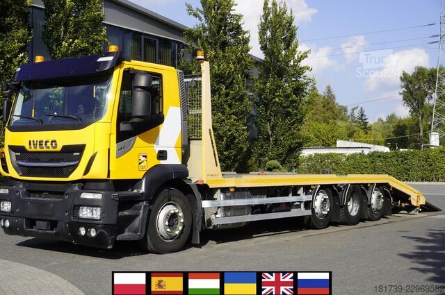 Lastebilkran Iveco Stralis 420 8x2 / Fiault tow truck body