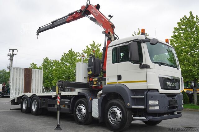 Plattform MAN TGS 35.360 8×2 / HDS FASSI F165A.2.22