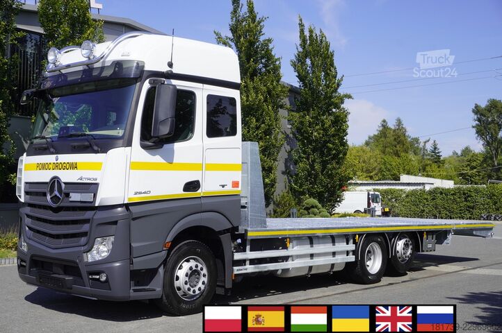 Kranplattform Mercedes-Benz Actros 2540 6×2 / 90 tho. km! / NEW body