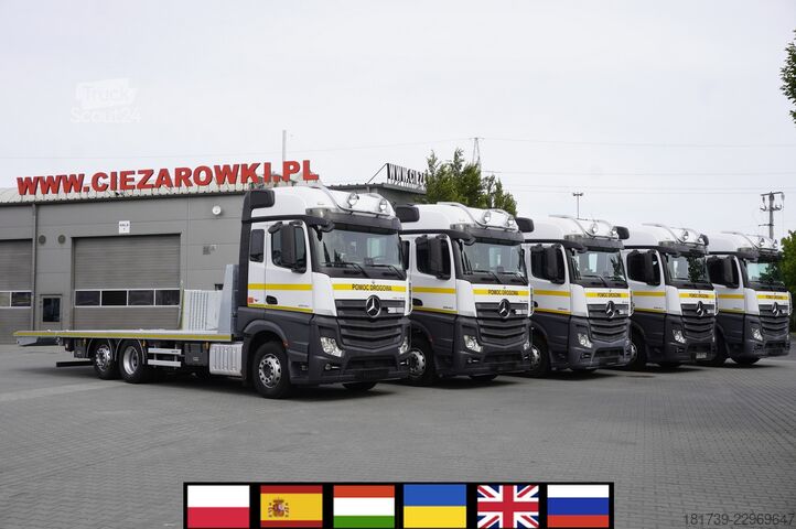 Autonosturi Mercedes-Benz Actros 2540 6×2 / 50 tho. km! / NEW body