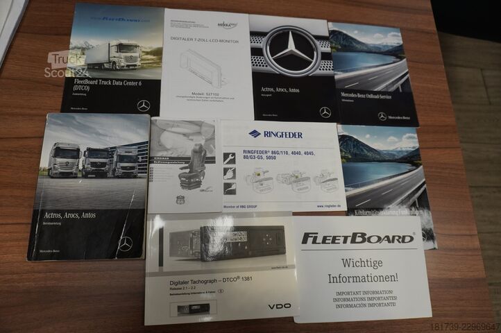 Autonosturi Mercedes-Benz Actros 2540 6×2 / 50 tho. km! / NEW body