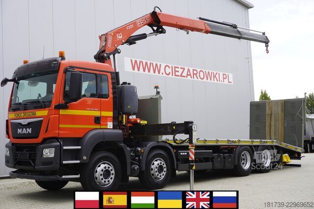 Autonosturi MAN TGS 35.360 E6 8×2 / FASSI F235A.2.22