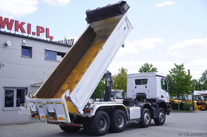 Kippikone Mercedes-Benz Arocs 3243 8x4 / 130 tho. km! / Meiller