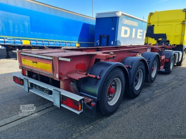Auflieger-Wechselfahrgestell  MAFA 3-Achs Tank Container-Chassis 20 ft. ADR
