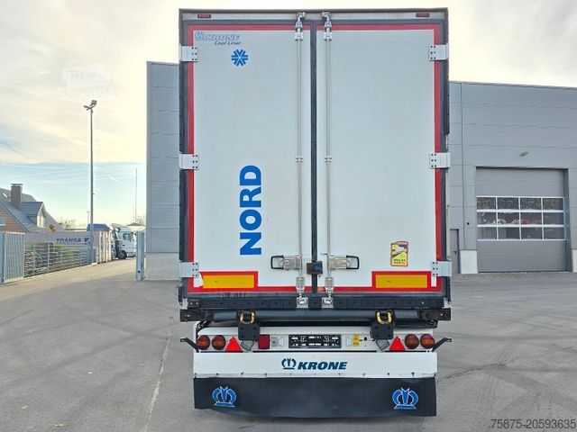 Kylmäkuljetuspuoliperävaunu KRONE T-King SLXi Spectrum Bi-Temp / Multitemp DoSt