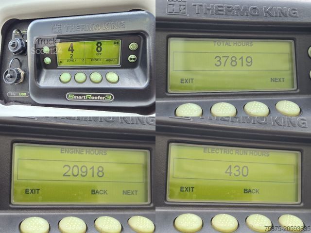 Semi-remorque frigorifique KRONE T-King SLXi Spectrum Bi-Temp / Multitemp DoSt