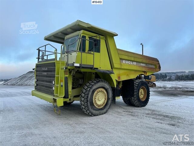 Véhicule à benne Euclid R40C Dump Truck WATCH VIDEO