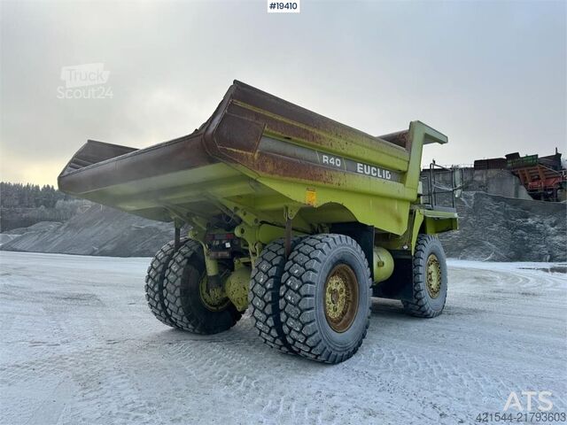 Véhicule à benne Euclid R40C Dump Truck WATCH VIDEO