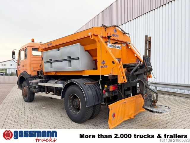 LKW-Fahrgestell Mercedes-Benz NG 1928 A 4x4, V8-Motor, Winterdienstaustattung