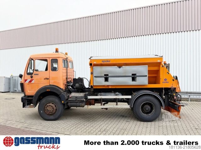 LKW-Fahrgestell Mercedes-Benz NG 1928 A 4x4, V8-Motor, Winterdienstaustattung
