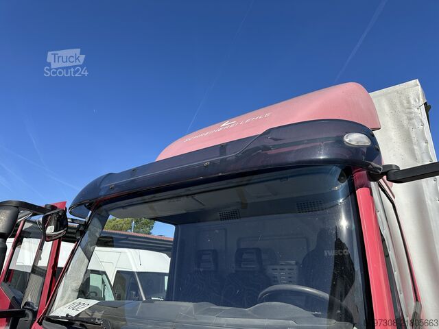 Gardinsidad skåpbil Iveco Eurocargo 80E22 Pritsche Plane  Automatik   TÜV
