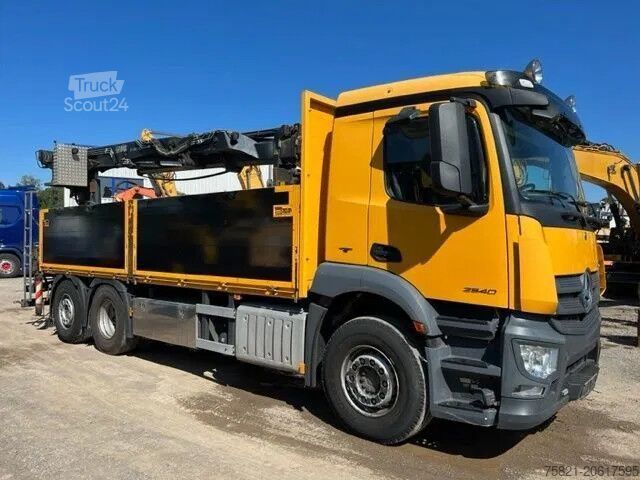 Camion cu macara Mercedes-Benz Antos 2540 (SN987) + Hiab 166 K Pro (2 x in stock)