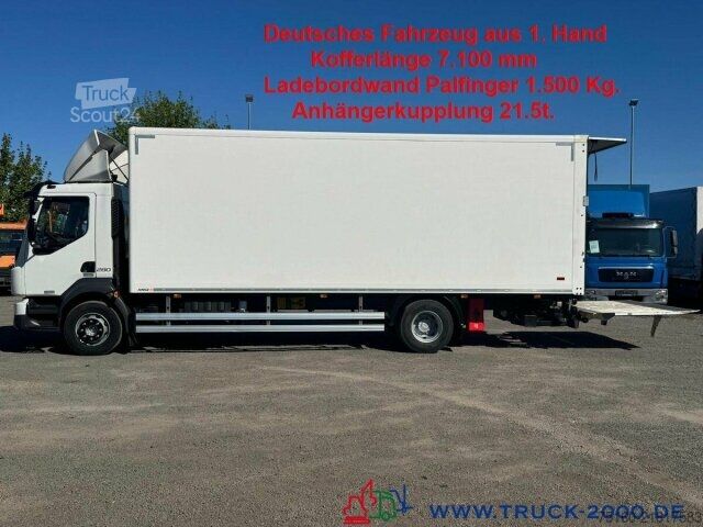 Dėžinis sunkvežimis Volvo FL16 280 LBW Palfinger 1500 Kg + AHK + Klima