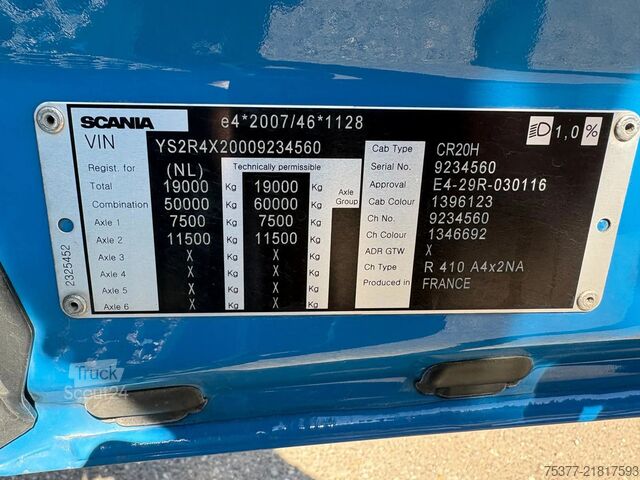 Standard-SZM Scania R410 NGS compressor,Alcoa's,skirts retarder