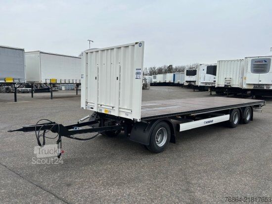 Çalışma platformlu römork KRONE JUMBO PLATEAU ANHäNGER 8.6 METER, BPW