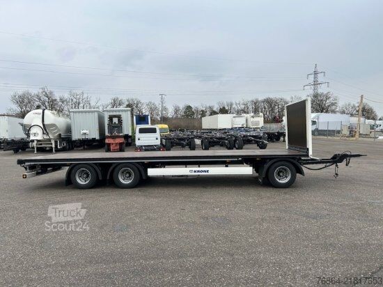 Çalışma platformlu römork KRONE JUMBO PLATEAU ANHäNGER 8.6 METER, BPW