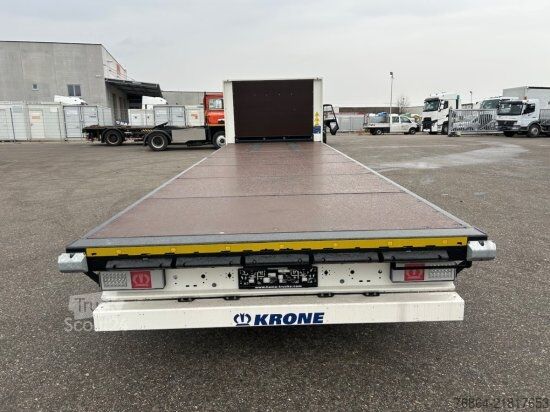 Çalışma platformlu römork KRONE JUMBO PLATEAU ANHäNGER 8.6 METER, BPW