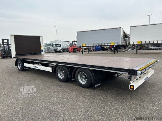 Çalışma platformlu römork KRONE JUMBO PLATEAU ANHäNGER 8.6 METER, BPW
