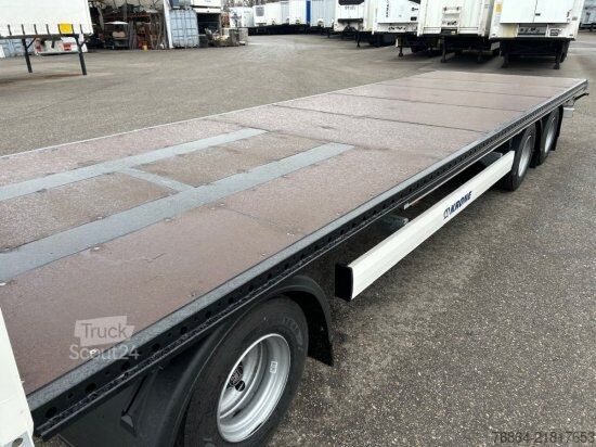 Çalışma platformlu römork KRONE JUMBO PLATEAU ANHäNGER 8.6 METER, BPW