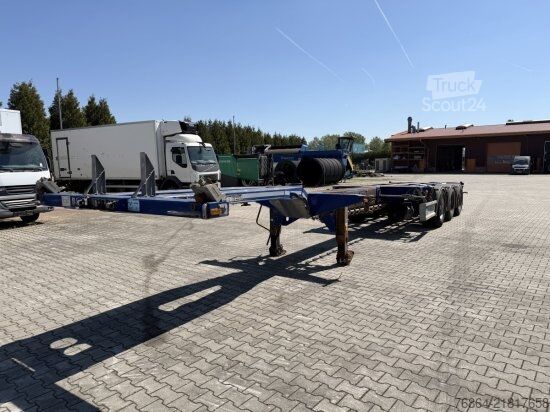 Değişebilir kasalı yarı römork D-Tec D-TEC VCC-01 CONTAINERCHASSI, MITTEL-UND HECKAUSSCHUB, LIFTACHSE,