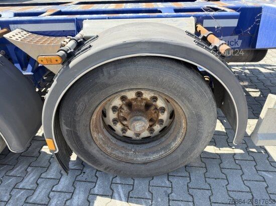 Değişebilir kasalı yarı römork D-Tec D-TEC VCC-01 CONTAINERCHASSI, MITTEL-UND HECKAUSSCHUB, LIFTACHSE,