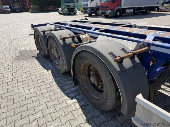 Değişebilir kasalı yarı römork D-Tec D-TEC VCC-01 CONTAINERCHASSI, MITTEL-UND HECKAUSSCHUB, LIFTACHSE,