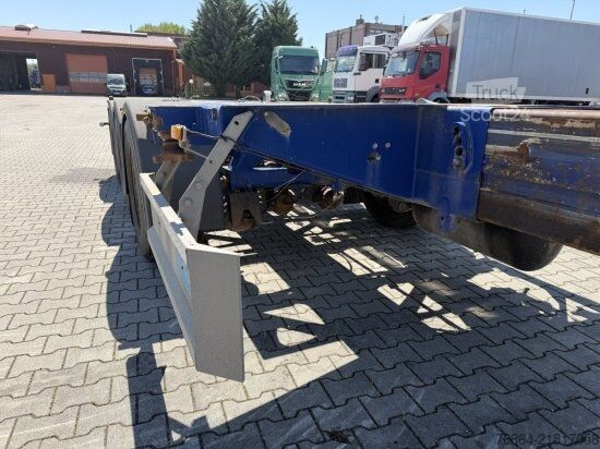 Değişebilir kasalı yarı römork D-Tec D-TEC VCC-01 CONTAINERCHASSI, MITTEL-UND HECKAUSSCHUB, LIFTACHSE,