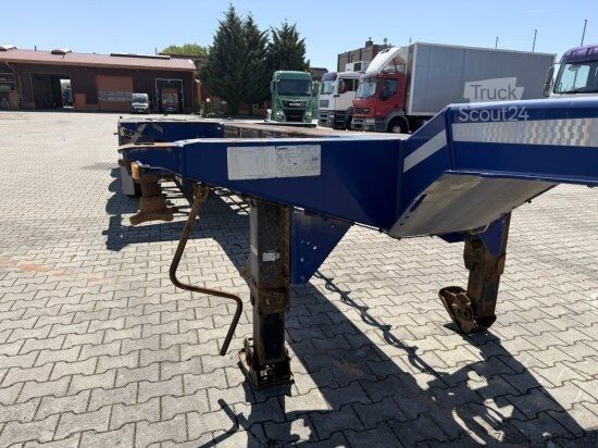 Değişebilir kasalı yarı römork D-Tec D-TEC VCC-01 CONTAINERCHASSI, MITTEL-UND HECKAUSSCHUB, LIFTACHSE,