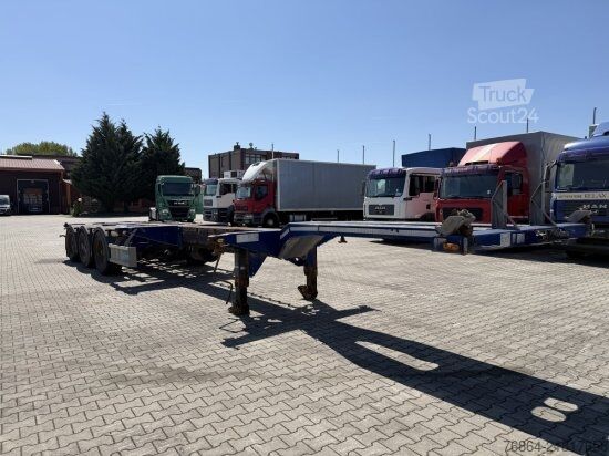 Değişebilir kasalı yarı römork D-Tec D-TEC VCC-01 CONTAINERCHASSI, MITTEL-UND HECKAUSSCHUB, LIFTACHSE,