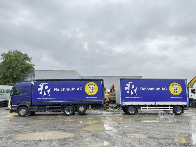 Open aanhangwagen met zeil BIRRER UE 18 *Durchlade+Bordwande*Top Zustand