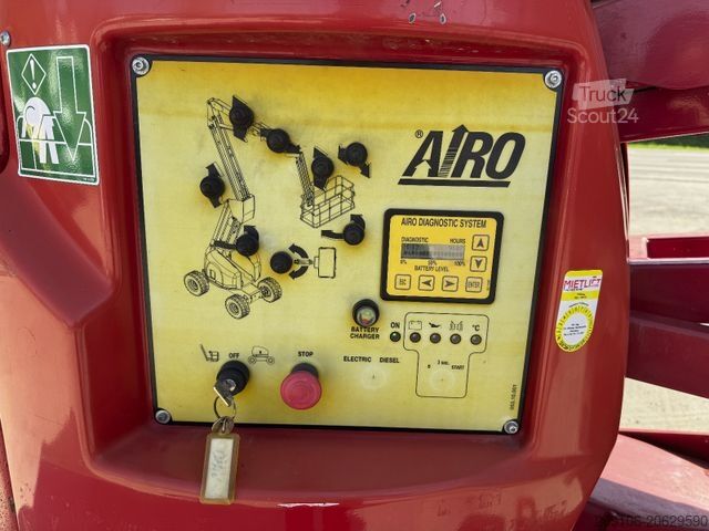 Çalışma platformu Airo AIRO A 12 JE Gelenk Teleskop Arbeitsbühne