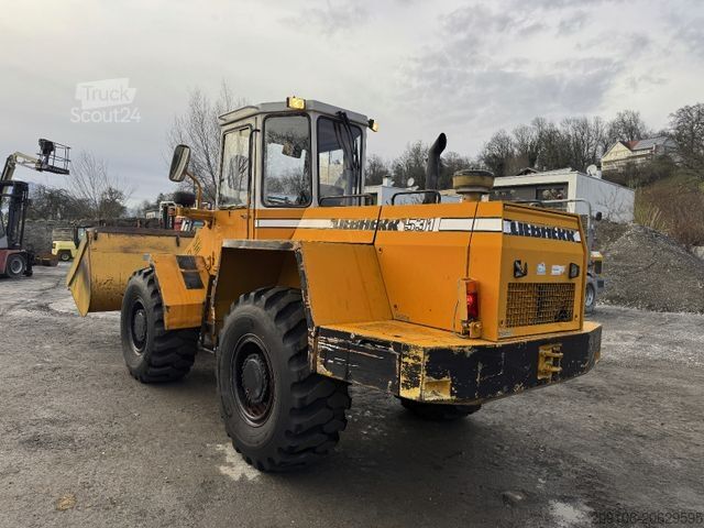 Kolový nakladač LIEBHERR L 531 Radlader Hochkippschaufel 6 Zylinder Motor
