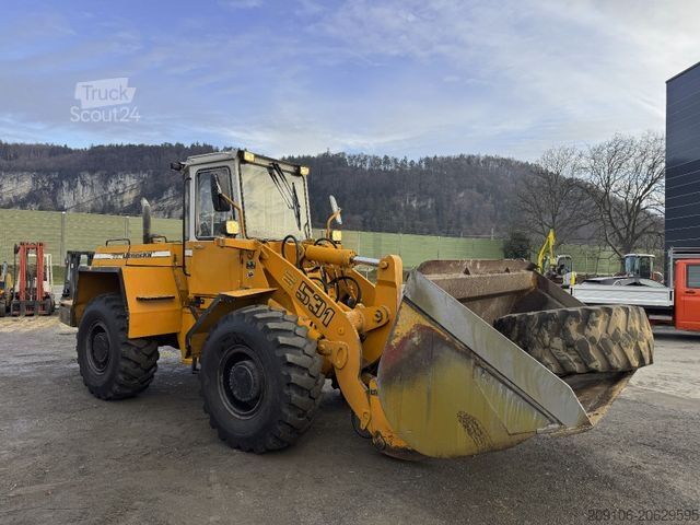Kolový nakladač LIEBHERR L 531 Radlader Hochkippschaufel 6 Zylinder Motor