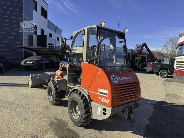 Mini ekskavatör ATLAS Weycor 320 Schaufel+Gabel 2500kg Top