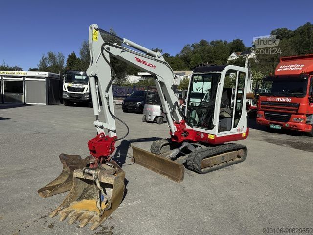 Mini ekskavatör TAKEUCHI TB 135 SWE 3xSchaufeln