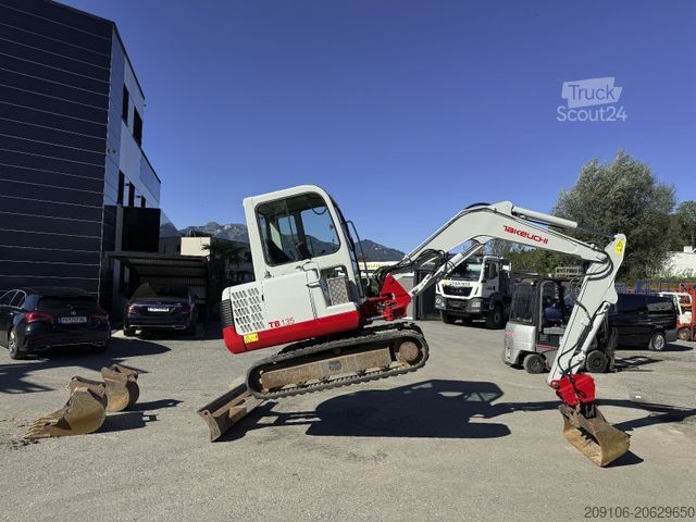Miniescavatore TAKEUCHI TB 135 SWE 3xSchaufeln