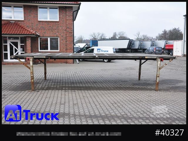 Remorque porte-caisson WECON WPR 745, verzinkt, Plattform, Plateau,