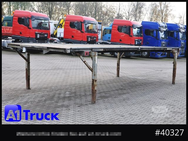 Remorque porte-caisson WECON WPR 745, verzinkt, Plattform, Plateau,