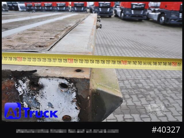 Remorque porte-caisson WECON WPR 745, verzinkt, Plattform, Plateau,