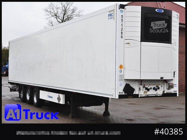 Auflieger KRONE SD, Carrier 1950, Rolltor FRC Tiefkühl